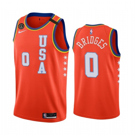 Charlotte Hornets Miles Bridges 0 Nike 2020 Rising Star Pelipaidat Swingman - Miesten